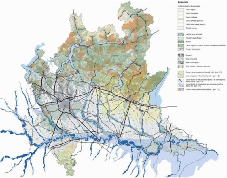 4.14. TAVOLA G: CONTENIMENTO DEI PROCESSI DI DEGRADO E QUALIFICAZIONE PAESAGGISTICA: AMBITI ED AREE DI ATTENZIONE REGIONALE La tavola G completa il quadro tracciato alla scala regionale delle