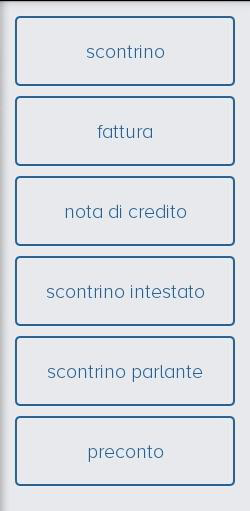 Reparti Accesso Opzioni Accesso Tavoli Accesso Clienti dinamici Tasto apertura cassetto Tasto Avanzamento carta Display Operatore