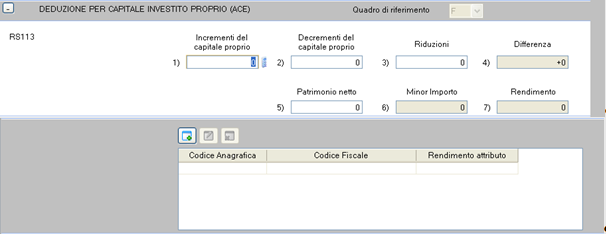 Rigo RS113: nuovo prospetto che deve essere compilato a decorrere dal periodo d imposta in corso al 31 dicembre 2011, al fine di determinare l importo ammesso in deduzione dal reddito complessivo