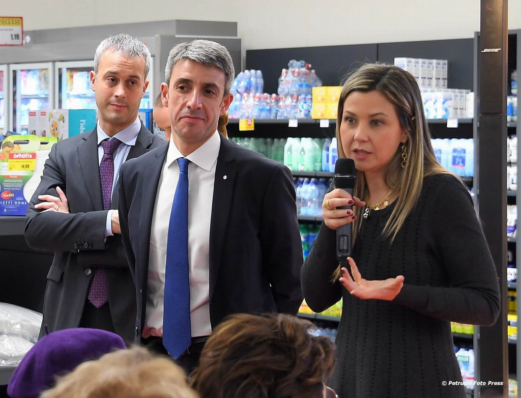 Eleonora Meloni, Consigliere Comunale Udine e Francesco Marengon, docente dell Università di Udine.