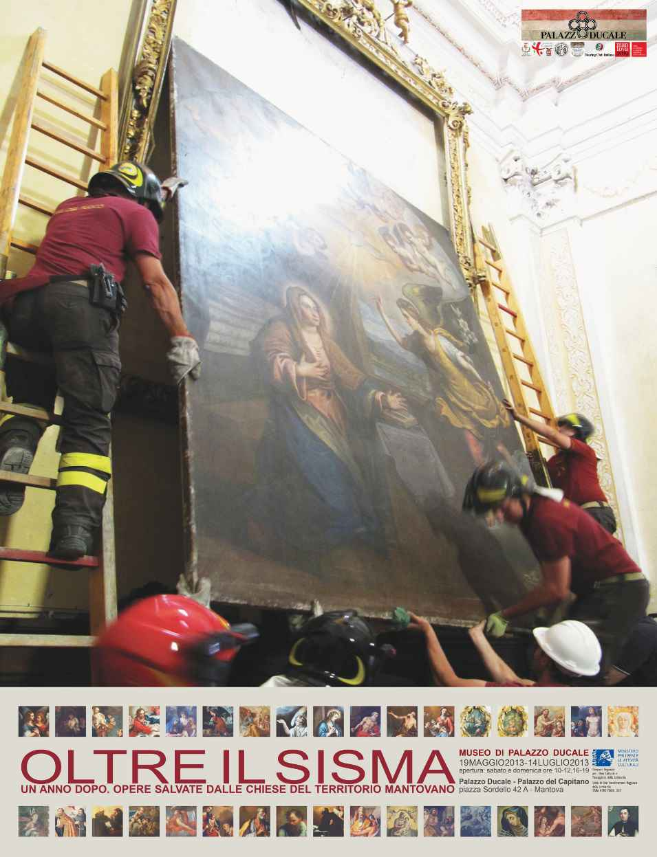 Oltre il sisma. Un anno dopo. Opere salvate dalle chiese del territorio mantovano.