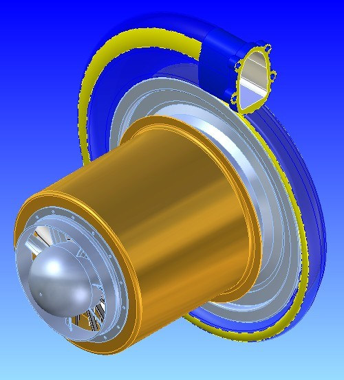 Configurazione in fase di decollo Caratteristiche aria al decollo: T0 = 15 C p0 = 1,01 bar b= = 6,2 L aria che esce dal compressore si trova a: T1 = T0* b (n-1)/n = 258 C p1 = 6,2 bar H0=Cp(T)* T=