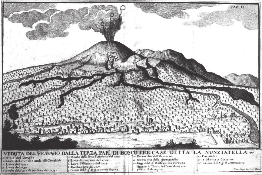 Il XV secolo vide il popolarsi del territorio di Boscotrecase. Il primo quartiere del nascente villaggio fu Trecase, dove venne eretta una cappellina intitolata a Santa Maria delle Grazie.