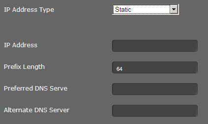 Configurazione IPv6 Impostazioni del telefono tramite configuratore web Tipo di indirizzo IP Selezionare Configurazione automatica, se il vostro apparecchio riceve un indirizzo IP tramite un server