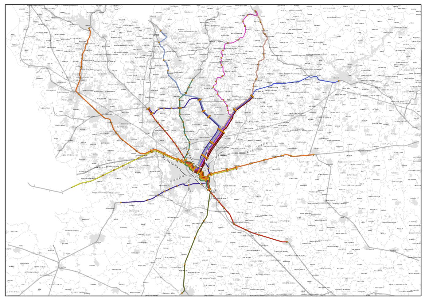 Elenco linee Trenord Linee con accesso diretto al sito Stazione per l accesso al sito Linee con accesso al sito con cambio treno Varese S5 Bellinzona Como S11 Lecco S7 S8 Sondrio Varese FN Como FN