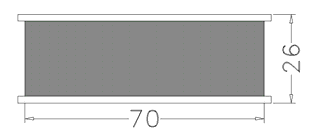 STRUTTURA B - SOLUZIONE 1 PARAMETRI DI PROGETTO: N =24 σ=30 kg/cm 2 G=10 kg/cm 2 S 1 >20 S 2 >3 φ 500 S1=20 S2=3 φ 600