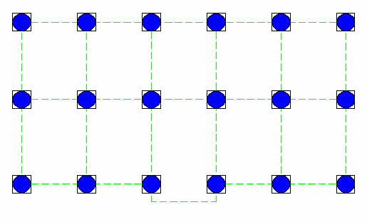 SCHEMA DEL SISTEMA DI ISOLAMENTO PARAMETRI DI PROGETTO: N =18 σ=50 kg/cm 2 G=4 kg/cm 2 S 1 >20 S 2 >3 RISULTATO: T=2.