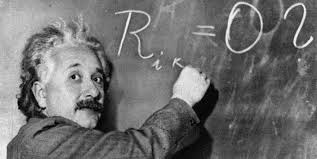Nel 1916, Einstein completa la teoria della Relatività Generale = Teoria della Gravitazione