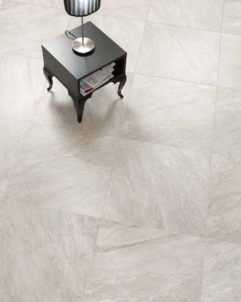 Bardiglio matte/rect () The endless variations of marble relive in a material full of profound substance thanks to the polishing process which makes every slab simply perfect.