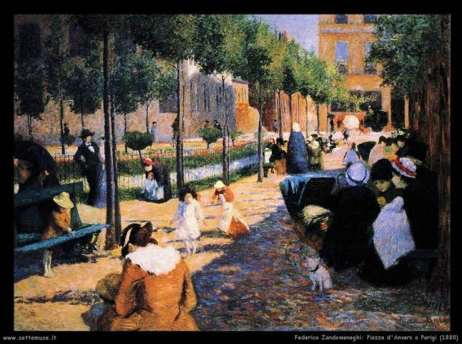 Martina Brusori 5P 15/12/2011 Renoir-De Nittis-Zandomeneghi - Pagina 5 di 5 Questo dipinto,compiuto nel 1880, rappresenta il quartiere di Montmartre (l artista amava, infatti, raffigurare questo