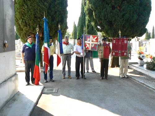 La manifestazione ha avuto luogo sabato 22 agosto presso il cimitero comunale di Romans d Isonzo e vi hanno preso parte i rappresentanti delle sezioni di Cividale del Friuli, Gradisca d'isonzo, Schio