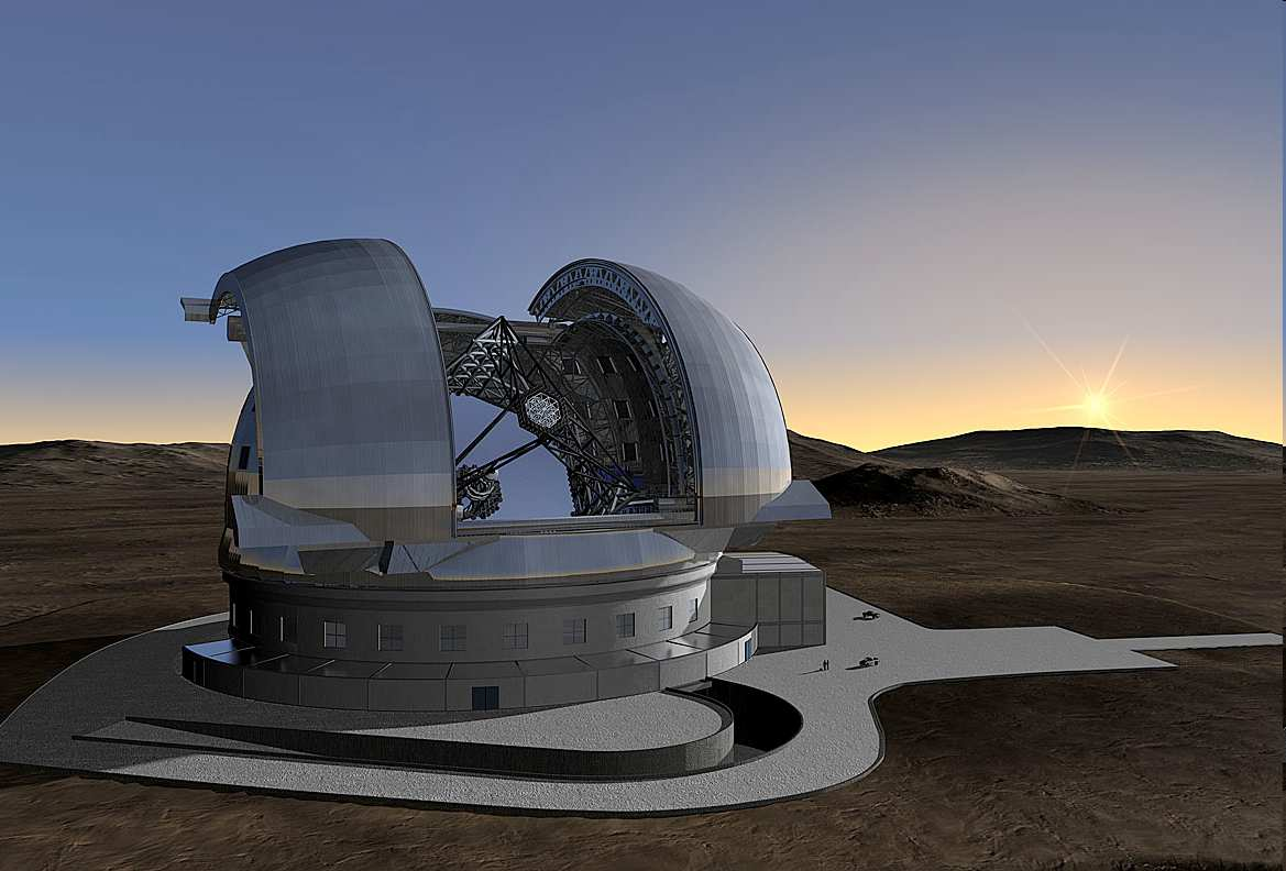 A più lungo termine, gli Stati Uniti e l Europa hanno progetti di grandi telescopi con diametri