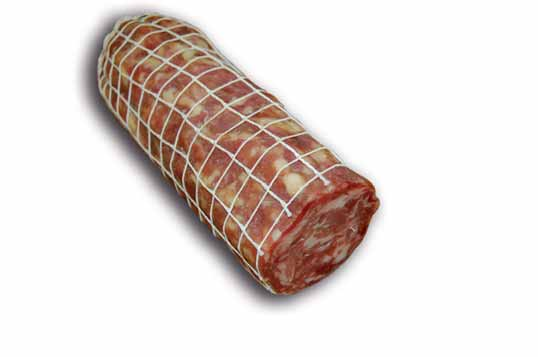 SALAME TIPO NAPOLI cod. prodotto 687N PRODOTTO Prodotto costituito dall impasto di carne magra di primo taglio: spalla, prosciutto e pancetta.