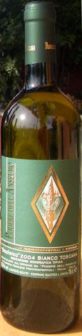 PODERE DELL'ANSELMO "ANSELMINO" Vino bianco toscano igt Casciano V.P., dai vigneti nelle immediate vicinanze della sede aziendale, terreno di conglomerati e ghiaie calcarei.