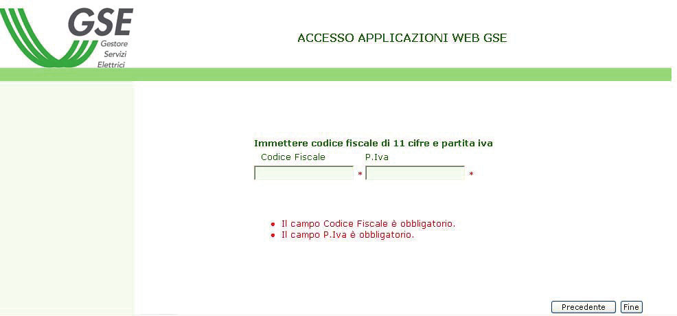 Nel caso di persona fisica, le