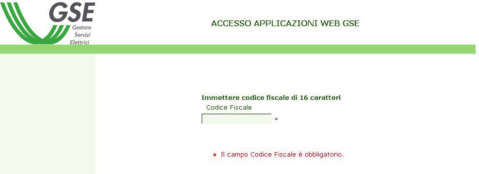 codice fiscale del titolare dell