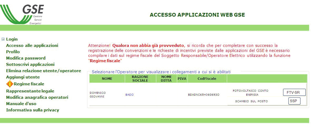 La richiesta di abilitazione verrà memorizzata dal sistema che provvederà ad inviare una e-mail di notifica della richiesta all indirizzo dell utente indicato in fase di registrazione.