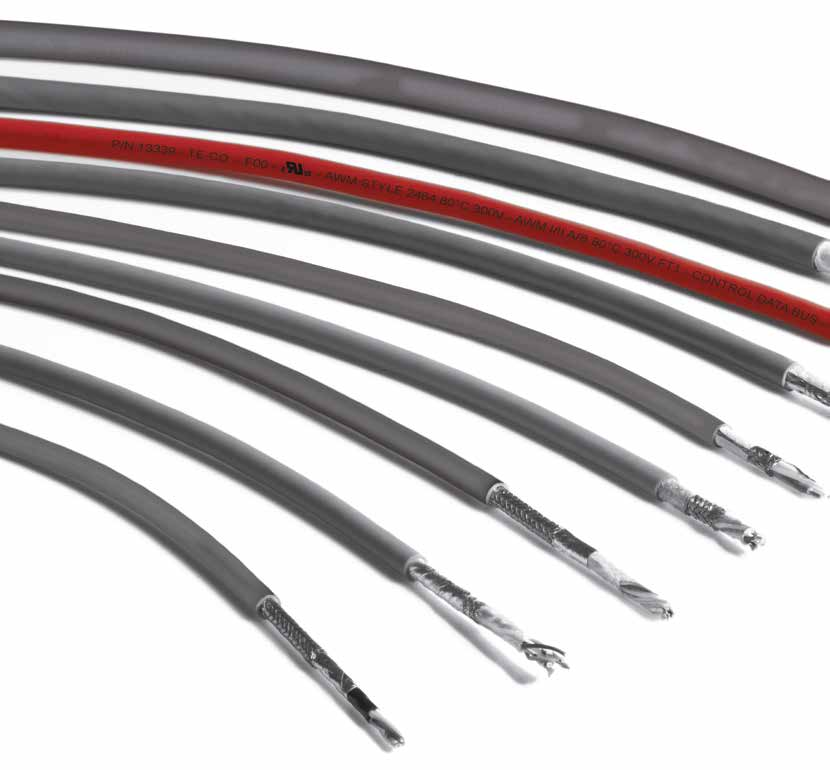 CAVI BUS BUS CABLES UL RECOGNIZED / CSA COMPORTAMENTO AL FUOCO FIRE PERFORMAnCE RESISTENZA AGLI OLII