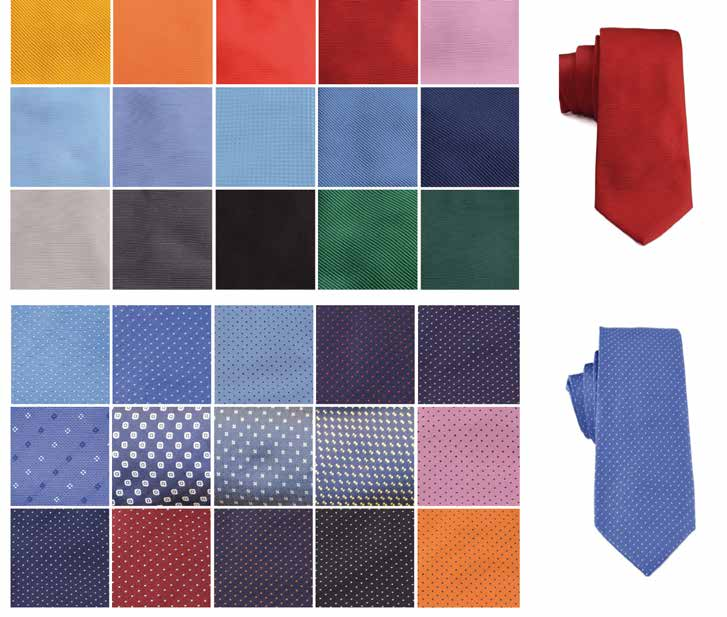 Cravatte, Fiocchi - Papillon 41 Art: Cravatte Tinta Unita Composizione Seta o Poliestere Disponibile in