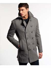 Disponibile nelle taglie 159 CHF Cappotto da uomo Codice: 36639 Cappotto grigio con tasche interne e chiusura