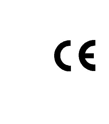 3 Il marchio CE è raffigurato dal simbolo CE, come qui di seguito riportato: Esso è integrato dai seguenti dati: a) dal nome o dal marchio distintivo del fabbricante e del suo mandatario; b) se le