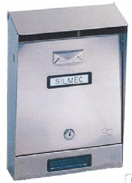 CASSETTA POSTALE INOX SILMEC 10-001 Cassetta tradizionale con tetto