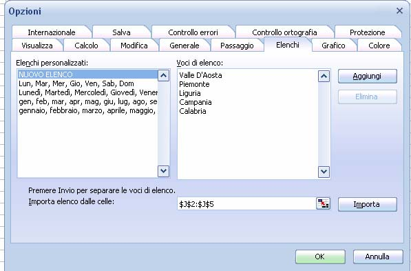 Ordinare un elenco sulla base di: un campo (pulsanti ) chiavi di ordinamento multiple: Menu Dati/Ordina Manipolazione dei dati Ordinamento convenzioni