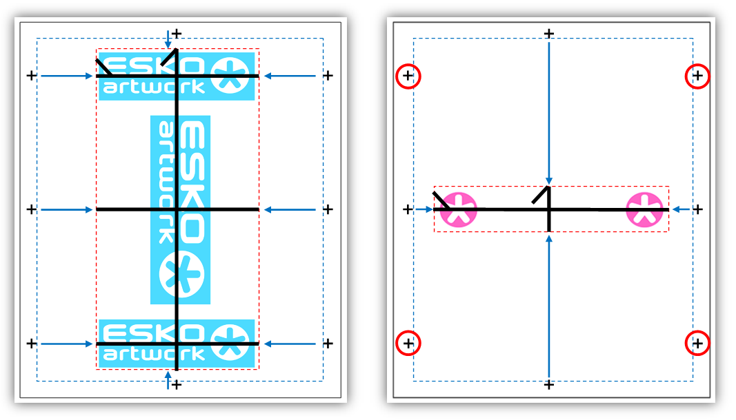 Digital Flexo Suite Tools 10.3 14 / 29 Caricare il modello salvato. Salvare le informazioni in un modello.