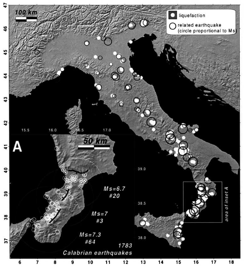 La liquefazione in