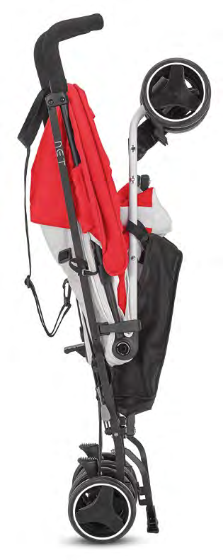 chiuso: 25 x 107 x 21,5 cm Peso passeggino: 5 kg A099H0BLU - A099H0CRE - A099H0RED - A099HSLV OMBRELLINO PARASOLE PARASOL TECHNICAL INFO & OPTIONAL ACCESSORIES INCLUDED Stroller complete with hood