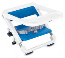 vassoio: 2,2 kg Peso senza vassoio: 1,9 kg THE BOOSTER SEAT THAT S AS PORTABLE AS A LAPTOP Brunch is a practical, lightweight