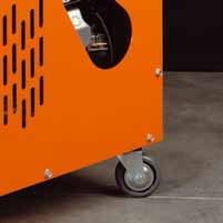 Silenced generating sets with gasoline motor, 3000 rpm air cooled. Generatine set for residential use, small dimension in a compact canopy painted with epoxy powders.