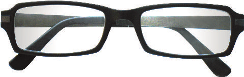 JOB frontale blu scuro, aste azzurre Kit da 24 occhiali con espositore in PVC, con specchio, test visivo, e occhiali di