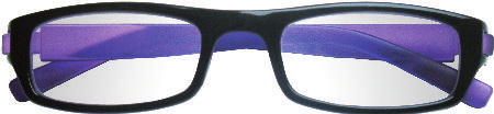 EXECUTIVE frontale nero - aste verdi Kit da 36 occhiali con espositore in