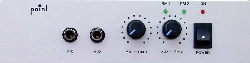 9 MANUALE ISTRUZIONI MESSA IN FUNZIONE Nel caso di utilizzo del solo amplificatore AR 1012, senza l uso dei radiomicrofoni, i collegamenti di tipo elettrico si limitano all inserzione del cavo