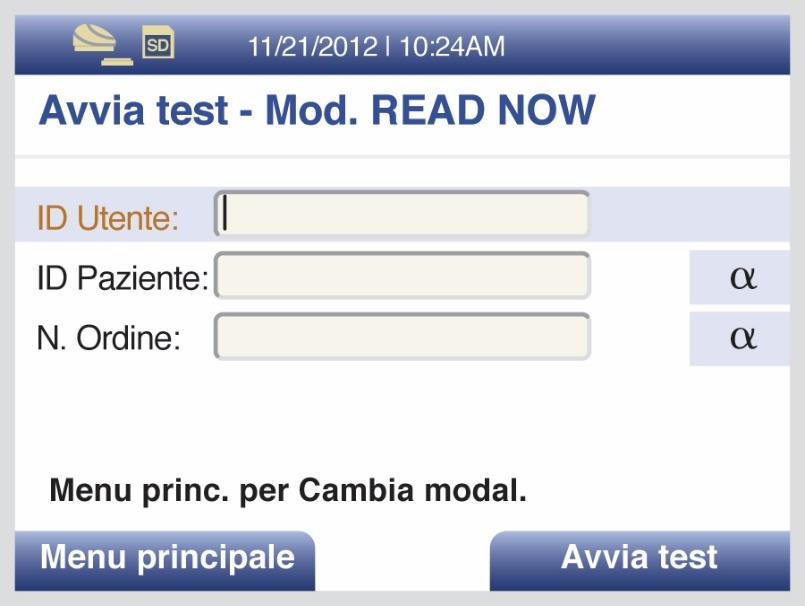 Cambia modalità di sviluppo Selezionare la modalità di sviluppo desiderata usando le frecce su/giù. Selezionare OK per confermare.