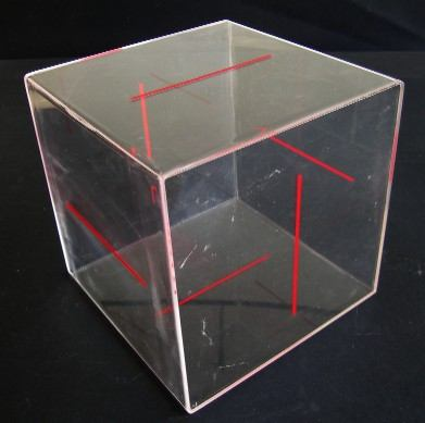 Ora possiamo mostrare la costruzione del dodecaedro e dell icosaedro a partire dal cubo.