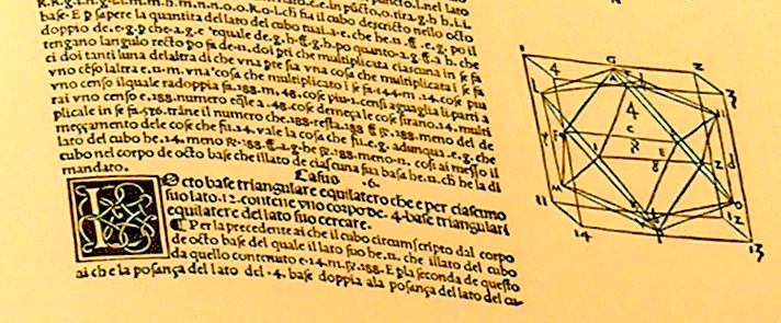 Il fascino esercitato dai disegni leonardeschi ha avuto nel tempo una grande importanza nella diffusione dell interesse per la geometria poliedrica da parte di numerosi artisti rinascimentali.