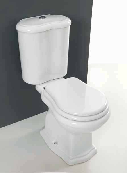 WC WITH HIGH LEVEL CISTERN