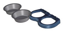 bowls for an easier cleaning Food Stand, kit da appendere a