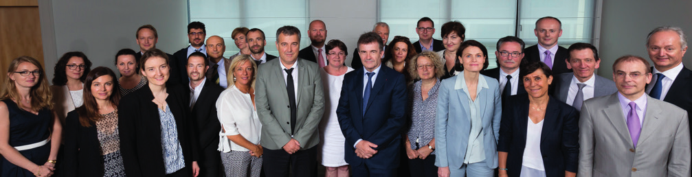 Deputy Secretary General, Cédric MOUTIER Members list of Crédit Agricole s European Employee Council - July 2016 At the meeting on 8 July 2016, in the presence of the Senior Executives and Officers