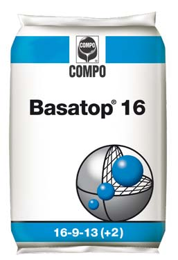 45% Basatop SACCO DA Basatop 16% Azoto (N totale 7,4% Azoto nitrico 8,6% Azoto ammoniacale 9% Anidride fosforica (P 2 O 5 solubile in citrato ammonico neutro ed in acqua 6% Anidride fosforica (P 2 O