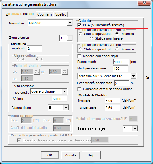 progetto PASSO 2: Impostare nei Dati