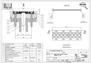 430) laminato a freddo a norma UNI 7070 e l'attacco gomma acciaio è superiore a 10 N/mm.