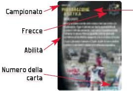 Spirito indomito: questo Calciatore ha un bonus di +1 in tutte le sue abilità se la tua squadra sta perdendo oppure ha +1 in tackle e rapidità nel caso in cui la partita è in una situazione di