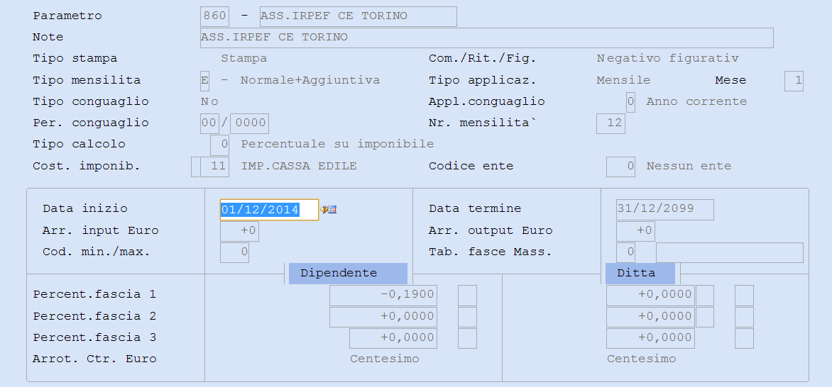 Note operative B.