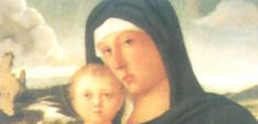 Il quadro della Madonna Il quadro è stato dipinto da Giovanni Bellini. Maria, in questa tavola è rappresentata a mezzo busto, entro il riquadro di una finestra aperta.