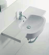 Bidet monoforo cm.