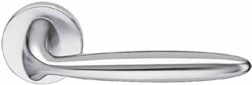 H 330 Serie T Novantasette design Matteo Thun Maniglie d autore Maniglia per porta Door handle 135 62 45 Finiture Finishes H 330 FRS-41 Maniglia per finestra Window handle Movimento 4 scatti Movement