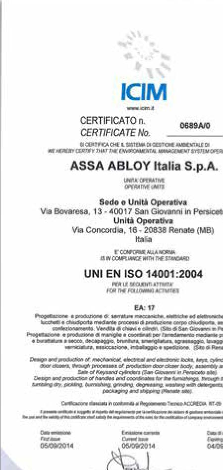 Certificazione e